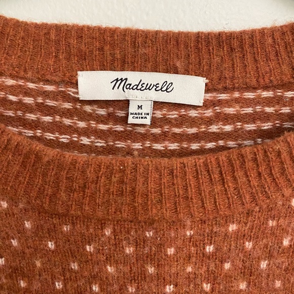 Madewell Woodside Jacquard Pullover Sweater - Picture 3 of 4